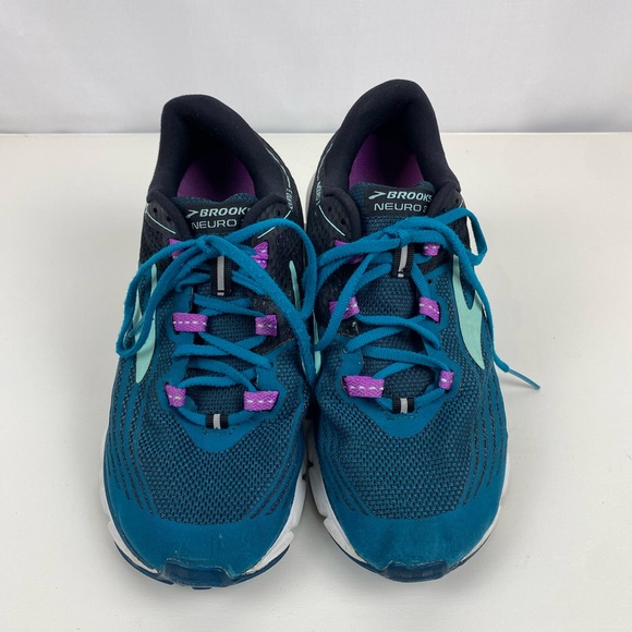 Brooks Shoes - Brooks Sneakers‎ Neuro 3 Womens Size 9 Teal Purple Shoes